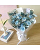 Cash butterfly w soap flower bouquet 04